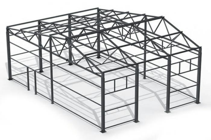 Проект здания 13x9x4,7 м