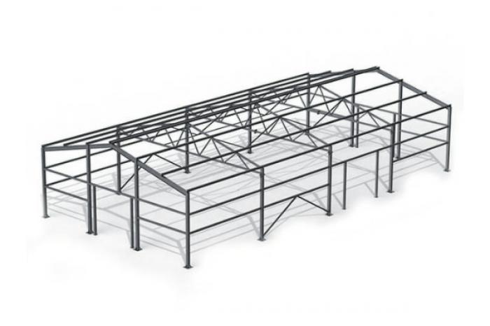 Проект здания 12x24x3,9 м
