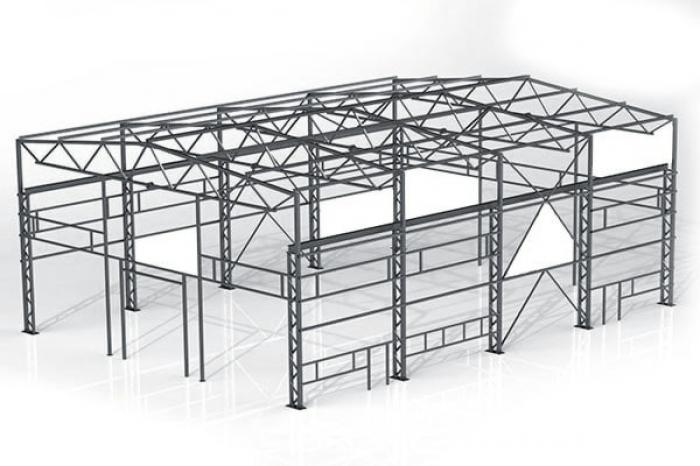 Проект здания 18x24x9,3 м
