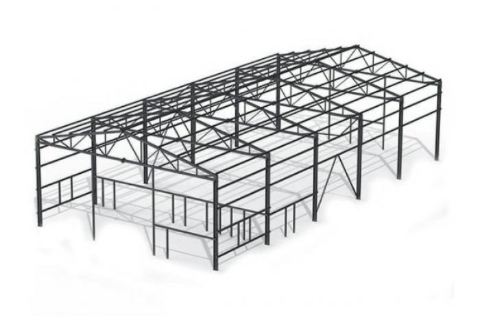 Проект здания 15x30x6 м