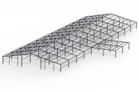 Проект здания 21x66x3 м
